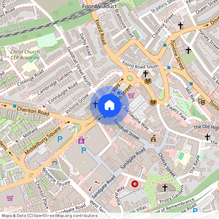 Shellons St, Folkestone, Kent, CT20