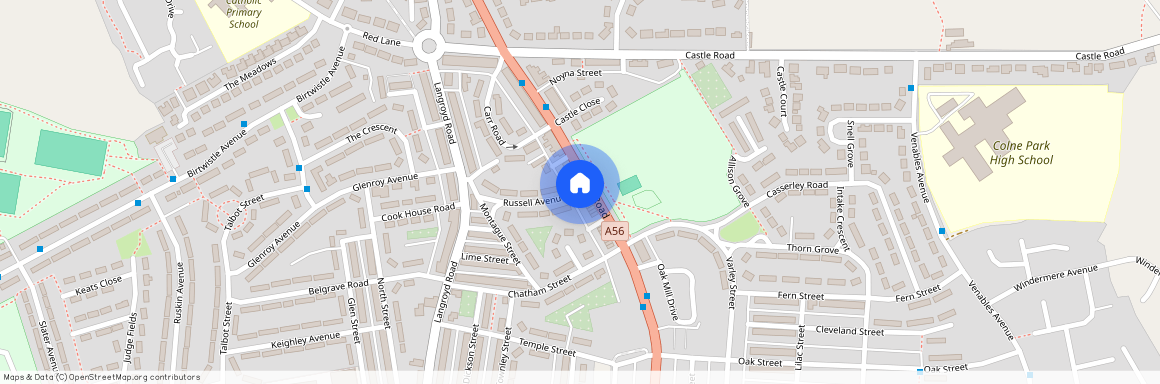 Skipton Road, Foulridge, BB8 0NY, United Kingdom, Borough Of Pendle