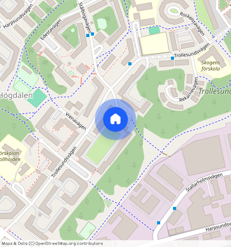 Trollesundsvägen **, Högdalen