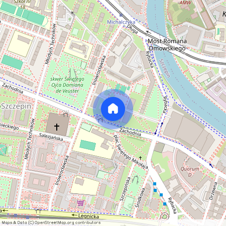 ul. Zachodnia, Szczepin, Stare Miasto, Wrocław, dolnośląskie