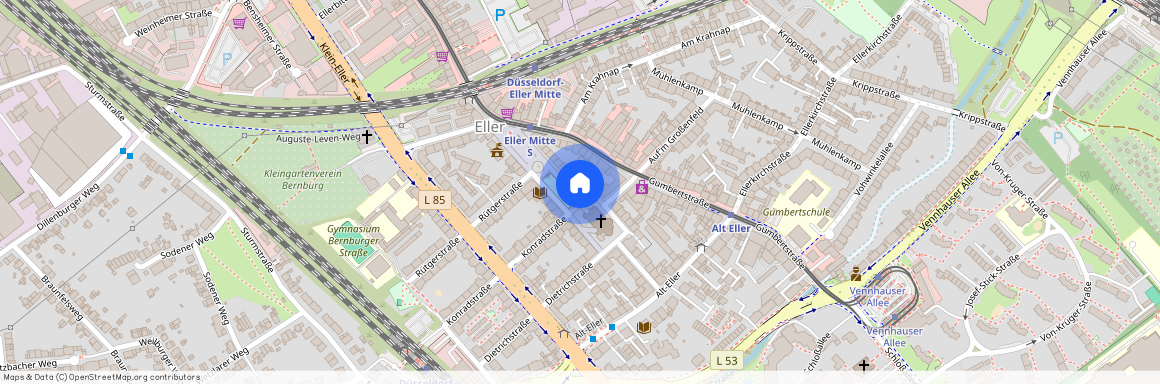 Gertrudisplatz 21, 40229 Düsseldorf / Eller