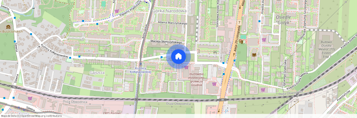 ul. Kuźnicy Kołłątajowskiej, Górka Narodowa, Prądnik Biały, Kraków, małopolskie