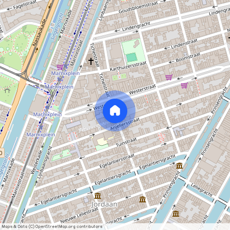 Jordaan, 1015 NS, Tweede Anjeliersdwarsstraat, Amsterdam