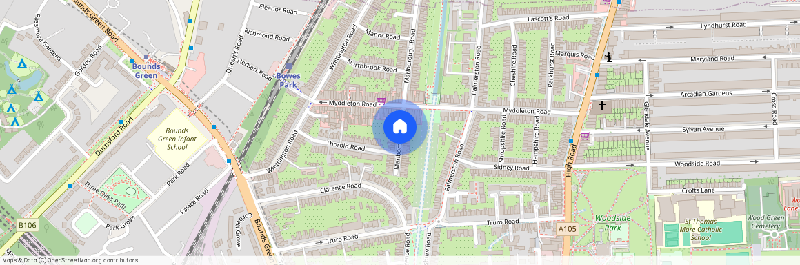 Marlborough Road, Wood Green