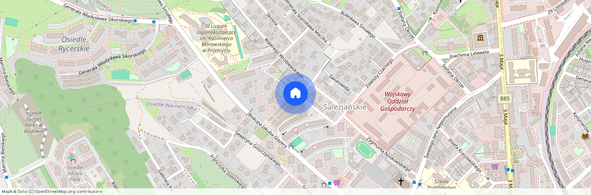 Biskupa Jakuba Glazera, Przemyśl