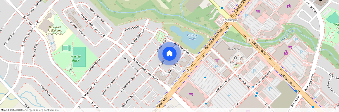 202 Huguenot Road, Oakville