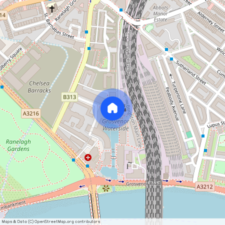 Caro Point, Grosvenor Waterside, Gatliff Road, London, SW1W