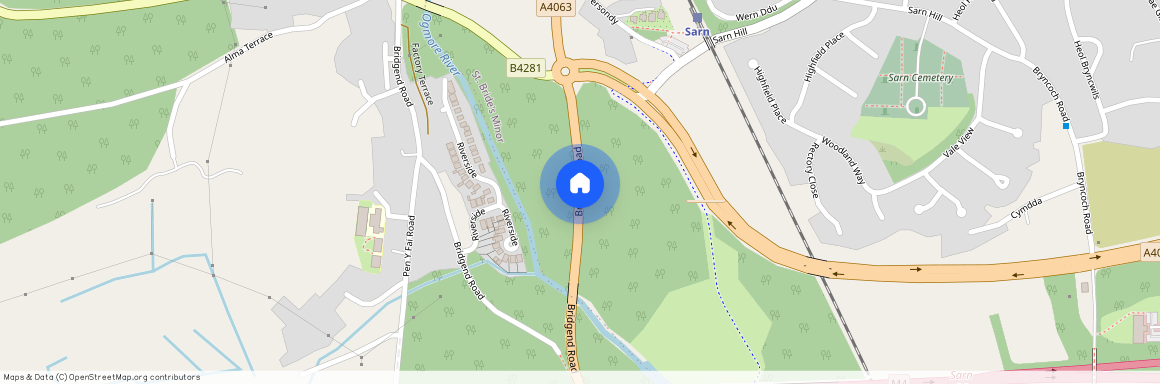 Flat, - Bridgend Road, Aberkenfig, Bridgend