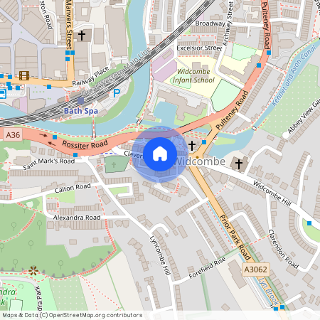 Widcombe Parade, Widcombe, BA2 4JT, Widcombe, Bath