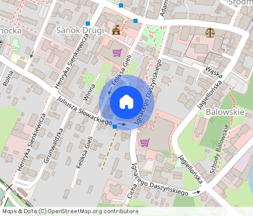 Wynajmę mieszkanie 2 pok. 45 m2, Zamkowa, Sanok - Фото 1