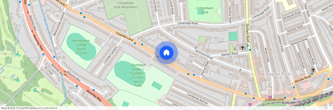 206 Coombe Lane, London