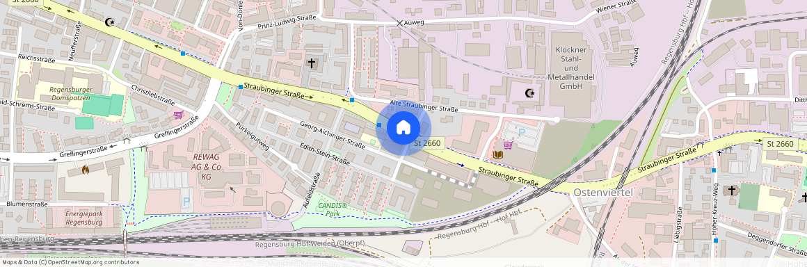 93055 Regensburg-Ostenviertel