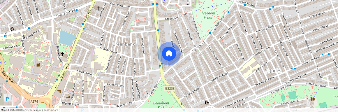 21 Woodland Terrace, Greenbank Road, Plymouth, Devon, PL4