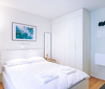 Charmantes Studio-Apartment mit Balkon in Zürich-Seefeld - Photo 1
