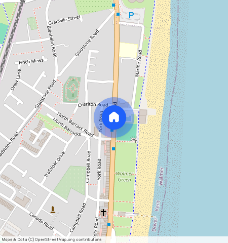 The Strand, Walmer, Deal, Kent, CT14