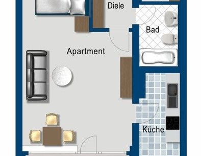 Gemütliche 1-Zi.-Wohnung mit Balkon! - Foto 1