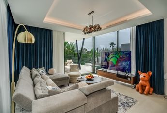 Luxurious Frontline Golf Villa with Unmatched Amenities and Stunning Views in El Campanario