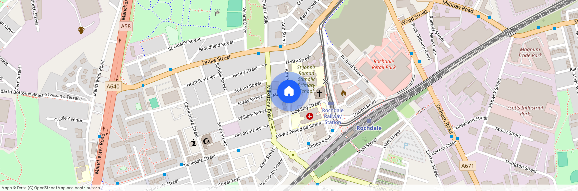 Ann Street, Rochdale, Greater Manchester, OL11