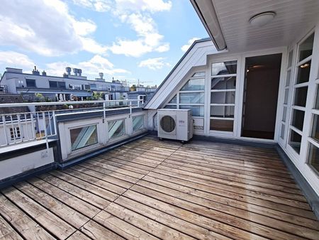 TOPLAGE, BÖRSE-NÄHE, klimatisierte 157 m2 Maisonette mit 18 m2 Terrasse, 4 Zimmer, Küche, Wintergarten, 2 Bäder, Zelinkagasse - Foto 4