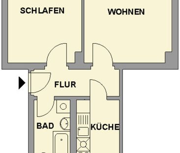 2-Raum-Wohnung - Photo 4