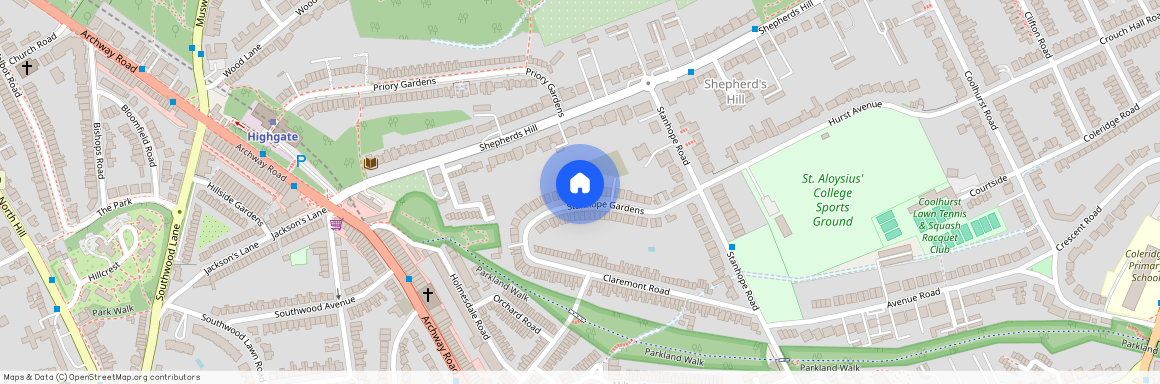 Stanhope Gardens, Highgate, London, N6