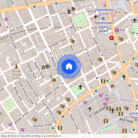 Meard Street, W1, Soho