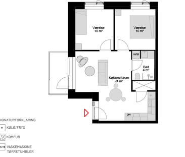 Godsbanen 95, 1. lejl. 6, Aalborg - Photo 1