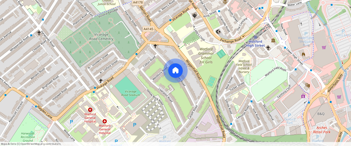 St. James Road, Watford, WD18