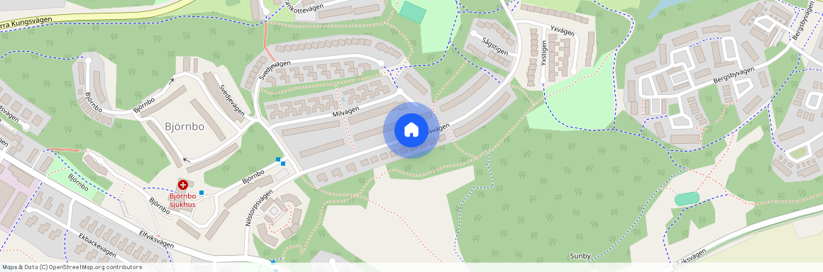 Nilstorpsvägen, Lidingö