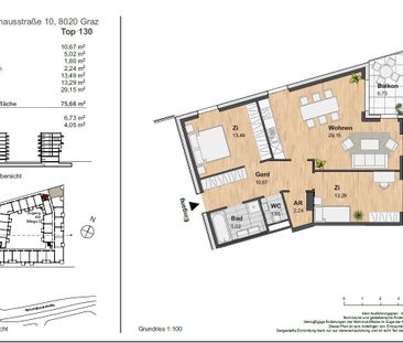 JETZT TOPAKTION: EIN MONAT MIETFREI !!! 3-ZIMMERWOHNUNG MIT TOPAUSS... - Photo 2
