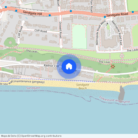 Cliffe House, Radnor Cliff, Folkestone, Kent, CT20