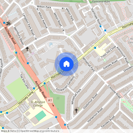 Northwood Hall, Hornsey Lane, London