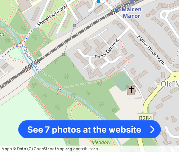 Percy Gardens, KT4: 2 bed 1 rec 1 bath furn - Photo 1