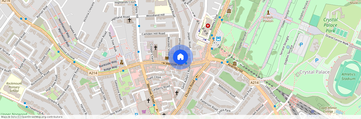 Westow Hill, Crystal Palace, London, SE19