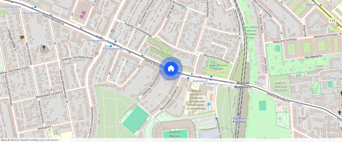 ul. Adama Mickiewicza, Szczecin