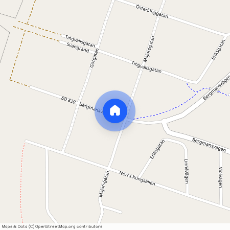 Bergmansgatan, Malmberget