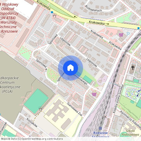 ul. Józefa Chełmońskiego, Króla Stanisława Augusta, Rzeszów, podkarpackie