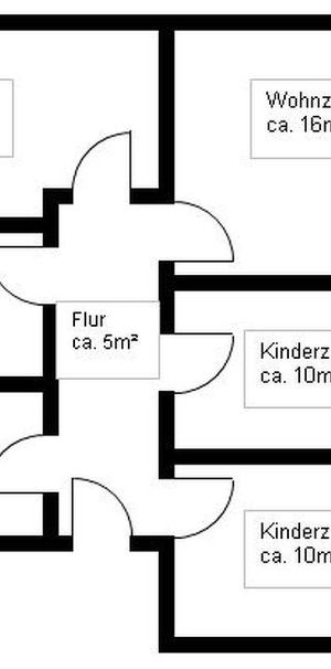 4 Raum-Wohnung mit Balkon - Foto 2