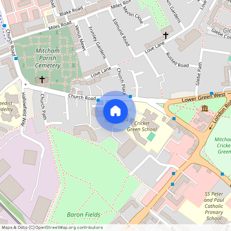 Vicarage Gardens, Mitcham, Greater London, CR4