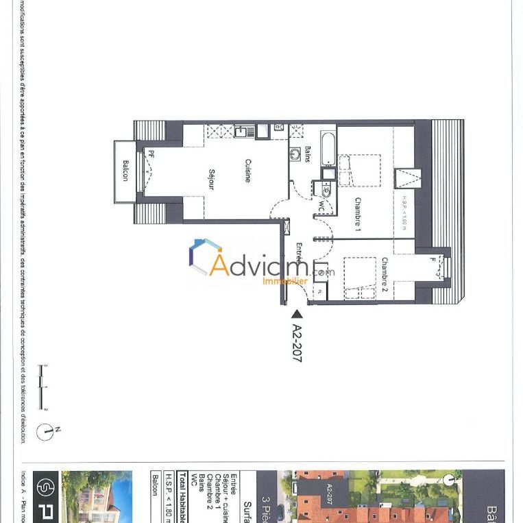 Appartement à louer Villabé - Photo 2