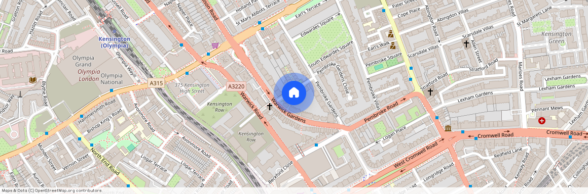 Pembroke Gardens London W8