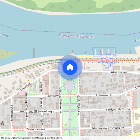 ul. Sukienna, Nowy Dwór Mazowiecki, nowodworski, mazowieckie