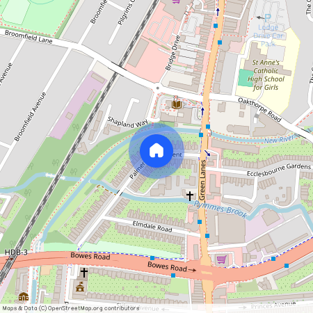 Palmerston Crescent, Finchley, London, N13 4UE