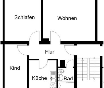 Hereinspaziert in diese familienfreundliche 3-Zimmer-Wohnung. - Photo 4