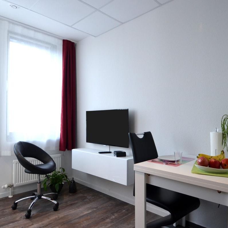 Smartes 1-Zimmer-Apartment, praktisch mit allem, was man braucht - zentral in Niederrad - Photo 1