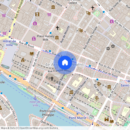 Île Saint Louis, Paris 4Ème