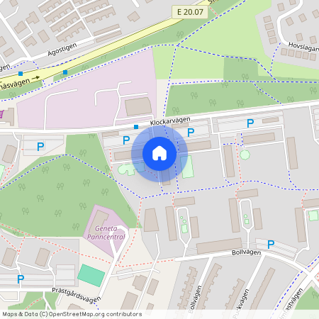 Geneta, Södertälje, Stockholm, Klockarvägen 91