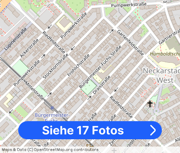 Top geschnittene, frisch Sanierte 53 m² 2ZKb in Mannheim – Einbaukü... - Foto 1