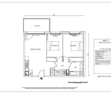 Location Appartement 3 pièces 58m² BRUGUIERES 31150 - Photo 5