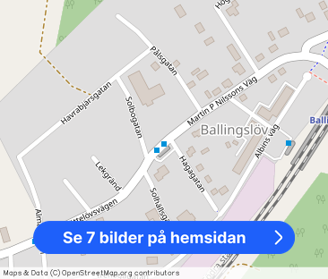 Martin P Nilssons väg, Ballingslöv - Foto 1